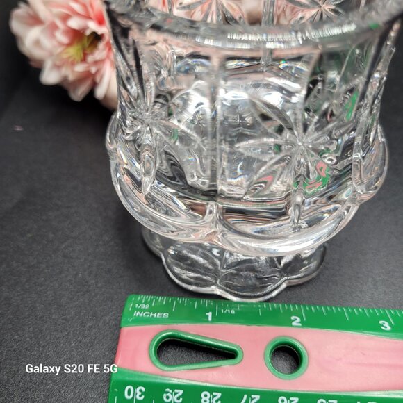 Partylite Lead Crystal Cottage Light Votive Candle Holder 4 Inch - Picture 7 of 7